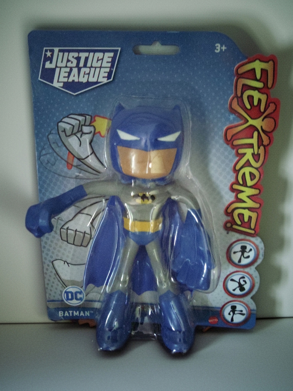 DC Batman Action Figure - Blue, Gray, Yellow